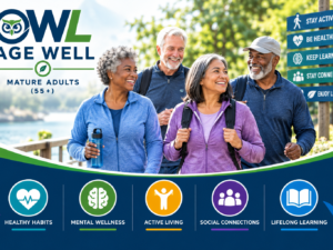 OWL Age Well - Organizations - 50 Enrollees